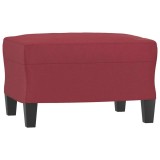 Cumpara ieftin Taburet, rosu vin, 60x50x41 cm, piele ecologica