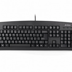 Tastatura A4Tech KB-720 cu fir, negru