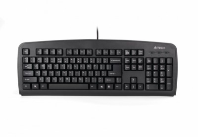 Tastatura A4Tech KB-720 cu fir, negru foto