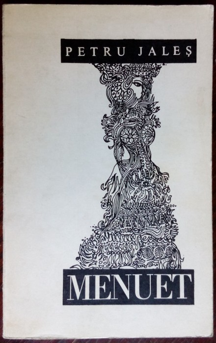 PETRU JALES: MENUET (VERSURI, volum debut 1968/coperta DUMITRU RISTEA/tiraj 740)