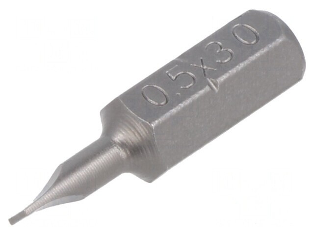 Capăt șurubelniță plată 3,0x0,5mm 25mm