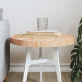 VidaXL Blat de masă rotund, &Oslash;40x3 cm, lemn masiv de pin