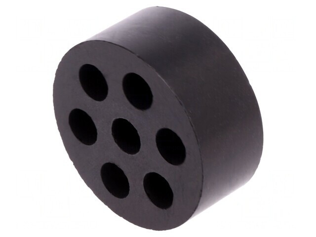 Insert Presetupă 8mm M50 IP54 Cauciuc NBR 7 Orificii