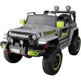 Masina Electrica pentru Copii, Cyrax, Off-Road, Conectare Bluetooth, telecomanda, Tractiune Spate, Lumina Intermitenta, Baterie 12V 7Ah, 120 x 63 x 68