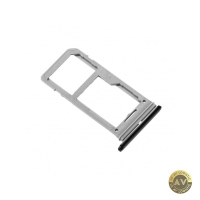 Suport SIM - Card Samsung Galaxy S8+ G955 / S8 G950 Negru foto