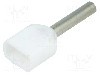 Terminal cu compresie, cablu 0.5mm2, cositorit, BM GROUP - BM 00651 foto
