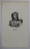 F.S. DELPECH ( 1778 - 1825 ) - CHARLES VI DIT LE BIEN - AIME , LITOGRAFIE MONOCROMA , CCA. 1820
