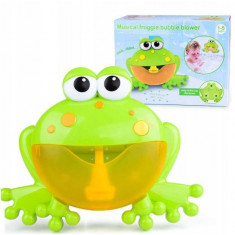Băița de baie Frog face spumă Melodii de baie