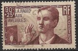 B1320 - Franta 1938 - Radio stampilat,serie completa