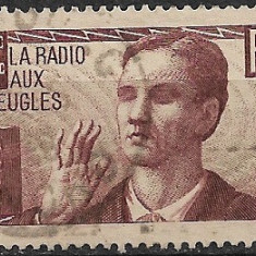 B1320 - Franta 1938 - Radio stampilat,serie completa