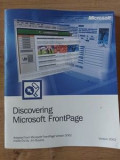 Discovering Microsoft FrontPage