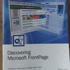 Discovering Microsoft FrontPage