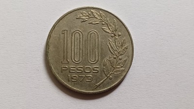 Uruguay-100Pesos 1973 foto