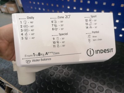 Sertar detergent cu caseta masina de spalat Indesit IWC81283 / R4 foto