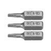 Set 3 Biti Torx Sthor T10 x 25mm, Otel CrV6150, Prindere 1/4&quot;, Profesional, 65492