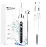 Dispozitiv Pentru Eliminare Tartru,5 Moduri De Lucru, Detartraj Ultrasonic, Portabil Fara Fir, Rezistent La Apa, Baterie Reincarcabila, Culoare Alb