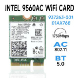 Modul Wifi laptop Intel Dual Banc AC 9560NGW M.2 1.73Gbps 160Mhz 2230