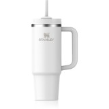 Stanley Quencher H2.O FlowState&trade; Tumbler pahar din oțel inoxidabil cu pai medium Frost 890 ml