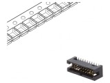 Soclu pini Minitek127 vertical 20 pini 1,27mm