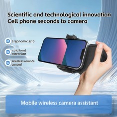 Maner de Fotografiere pentru Telefon Mobil Universal Bluetooth #A8349 foto