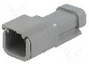 Conector auto, DTM, 2 pini, DEUTSCH - DTM04-2P-E003