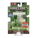 MINECRAFT CRAFT A BLOCK FIGURINA CREEPER 8CM, Mattel