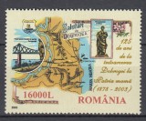 ROMANIA 2003 LP 1620 - 125 ANI INTOARCEREA DOBROGEI LA PATRIA MAMA SERIE MNH, Nestampilat