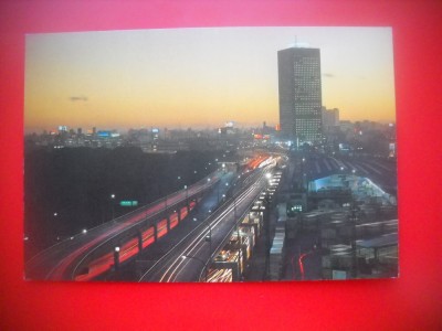 HOPCT 5271 AUTOSTRADA AKASAKAMITSUKE TOKYO -JAPONIA -ASIA-NECIRCULATA foto