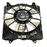 GMV radiator electroventilator Honda Civic Hybrid, 2005-2012, motor 1.3 IMA, benzina/electric, cu/fara AC, 320 mm; (2 +3) pini, Rapid