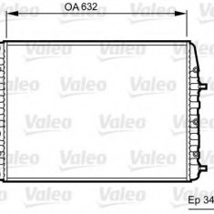 Radiator, racire motor VW FOX (5Z1, 5Z3) (2003 - 2016) VALEO 732864