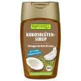 Sirop Eco din flori de nuca de cocos Rapunzel, indulcitor natural, vegan, fara gluten, indice glicemic scazut, aroma caramel