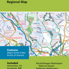 Rand McNally Folded Map: Washington, D.C. Baltimore Regional Map