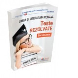 Bacalaureat. Teste rezolvate la limba si literatura romana, profil real