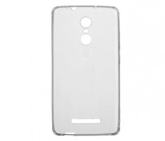 Husa Silicon Xiaomi Redmi Note 3 Clear Grey Ultra Slim foto