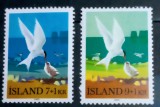 Cumpara ieftin Islanda 1972 păsări fauna. 2v neștampilata