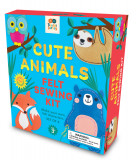 Set de cusut - Cute Animals Felt Sewing Kit | Buddy &amp; Barney