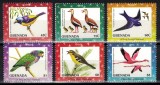 GRENADA 1998 - Pasari / serie completa MNH, Nestampilat