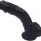 Dildo Penis 20/3.5cm Realistic Ventuza Balls Natural Shape Black Dong