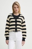 Levi&#039;s cardigan SNOWFLAKE CARDIGAN femei, culoarea bej, A8728