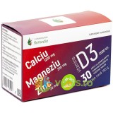 Ca 1200mg + Mg 300mg + Zn 20mg + D3 30plicuri