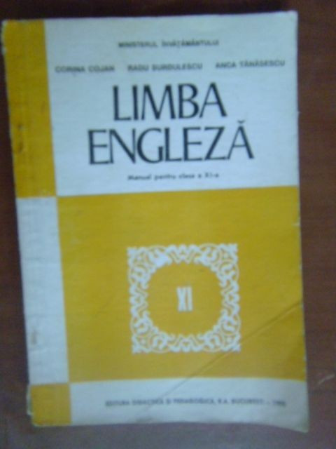 Limba engleza. Manual pentru clasa a11a