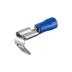 Conector papuc tata+mama albastru 6.4x0.8mm Goobay
