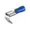 Conector papuc tata+mama albastru 6.4x0.8mm Goobay