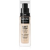 NYX Professional Makeup Can&#039;t Stop Won&#039;t Stop Full Coverage Foundation fond de ten cu acoperire ridicată culoare 1.3 Light Porcelain 30 ml