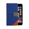 Husa Flip Book Astrum FC Matte Blue pentru Apple iPhone 6 / 6S Plus