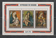 Burundi 1976 - Craciun S/S 1v MNH