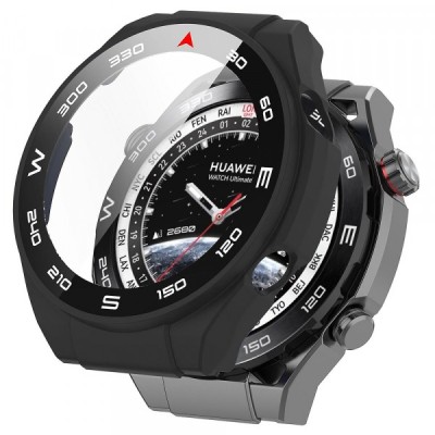 Husa Techsuit Defense360 Pro pentru Huawei Watch Ultimate, Neagra foto