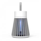 Lampa Electrica Insecte USB 5W, 20-50m&sup2;, Anti Tantari, Muste, Molii, Sigura, Fara Chimicale, Interior, Exterior, Portabila, Alb/Gri