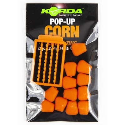 Porumb Artificial Korda Pop-Up Citrus Zing Orange 12buc/plic foto