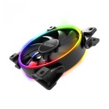VENTILATOR PCCOOLER PC 120x120x25 mm, RGB LED, PWM, Hydro Bearing, control iluminare A-RGB, 1 buc. in pachet &quot;CORONA FRGB 120&quot;